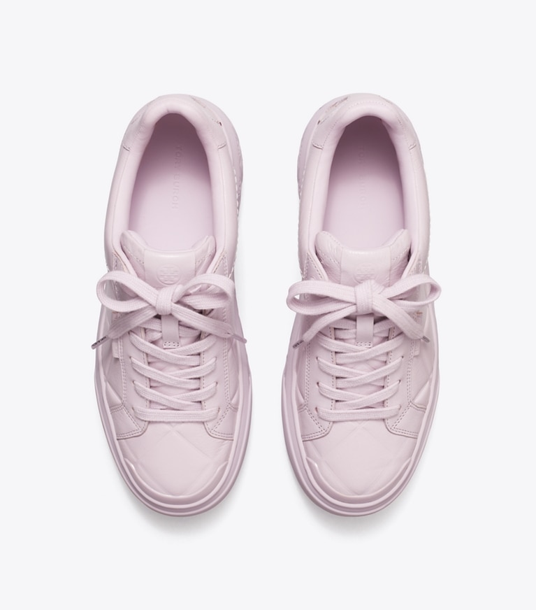 Tory Burch designer sneakers Ladybug Sneaker in PINK / PINK PINK overhead