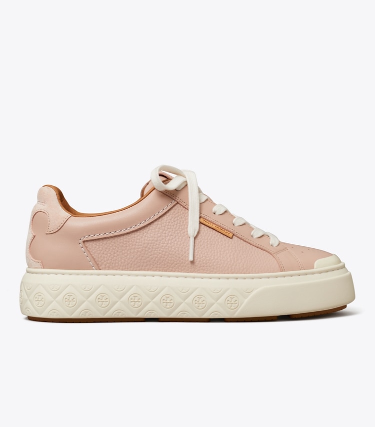 Tory Burch designer sneakers Ladybug Sneaker in SHELL PINK / SHELL PINK side