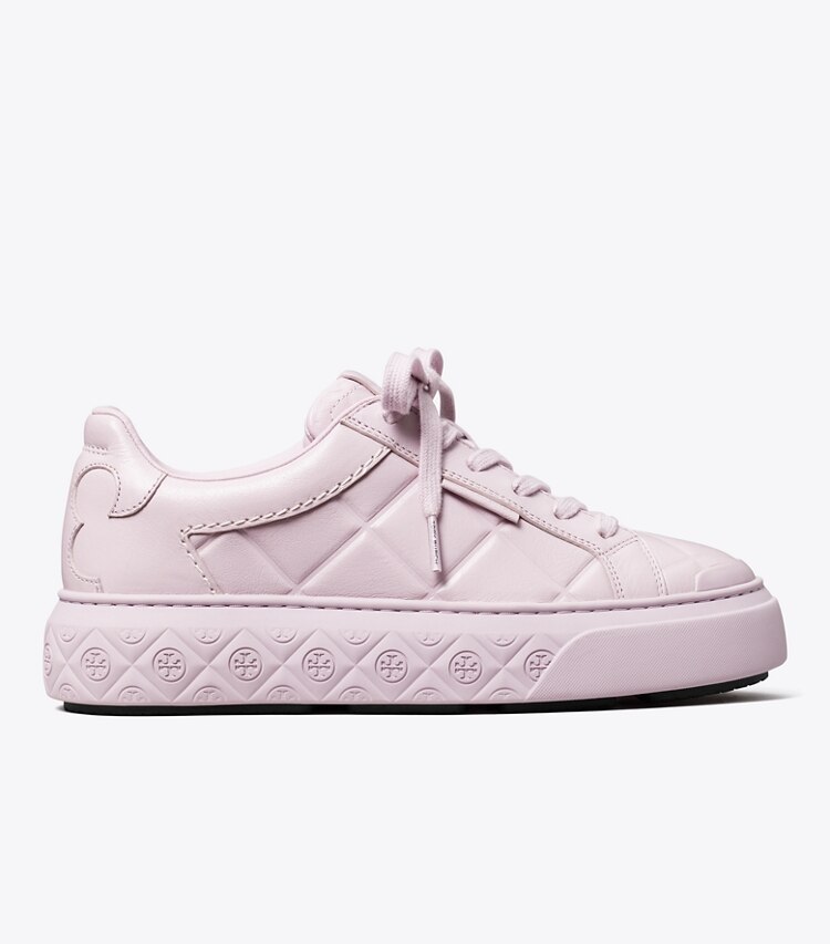 Tory Burch designer sneakers Ladybug Sneaker in PINK / PINK  PINK side