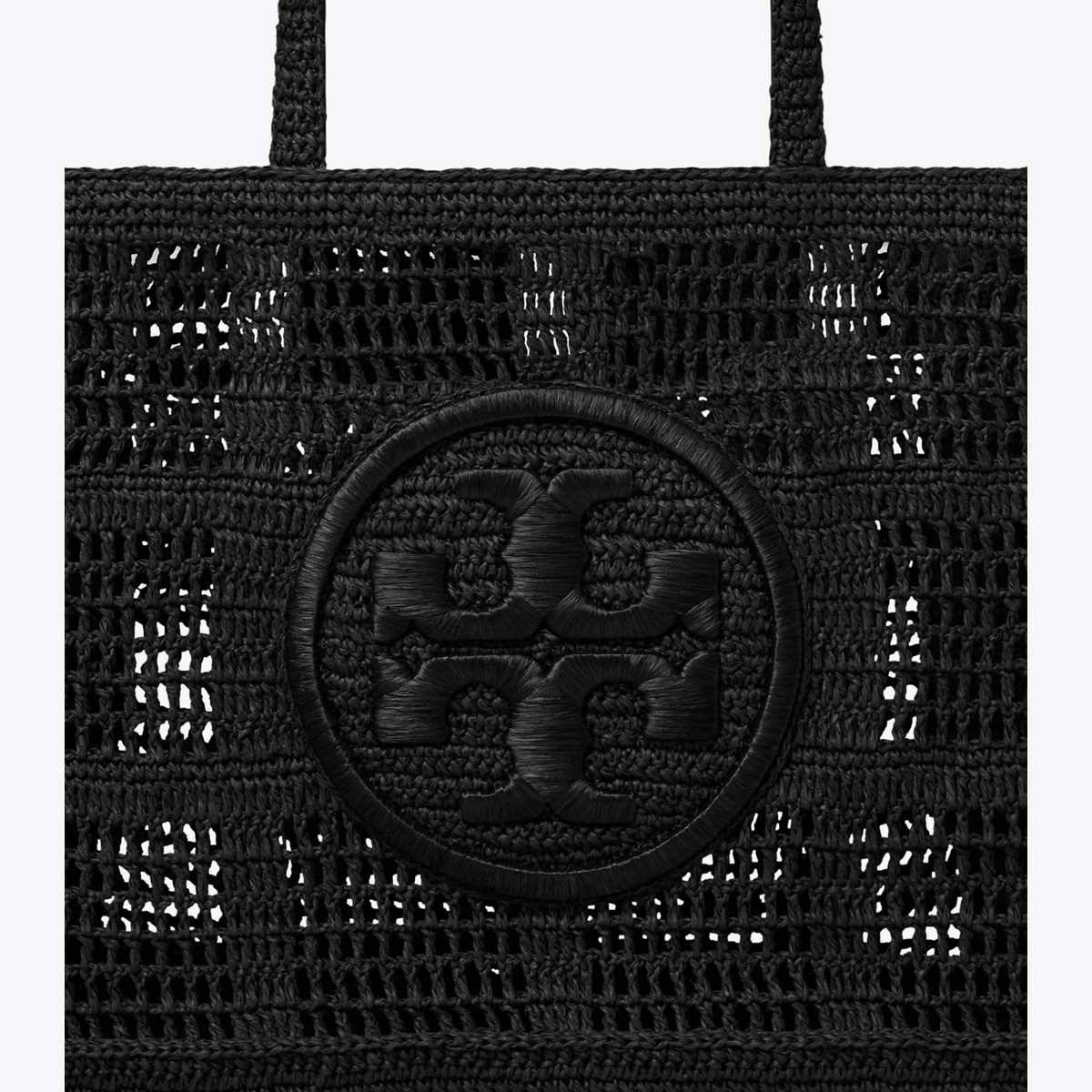 【送料&関税込】Tory Burch Ella Hand-crocheted Large Tote Ba Large Ella Hand-Crocheted Tote: Women's Designer Tote Bags