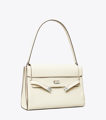 ショルダーバッグ・ポシェット Tory Burch \"LEE RADZIWILL SUEDE LARGE\" SHOULDER BAG Large Lee Radziwill Suede Shoulder Bag: Women's Designer