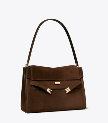 ハンドバッグ TORY BURCH LEE RADZIWILL LARGE LEATHER HANDBAG Large Lee Radziwill Shoulder Bag: Women's Designer Shoulder