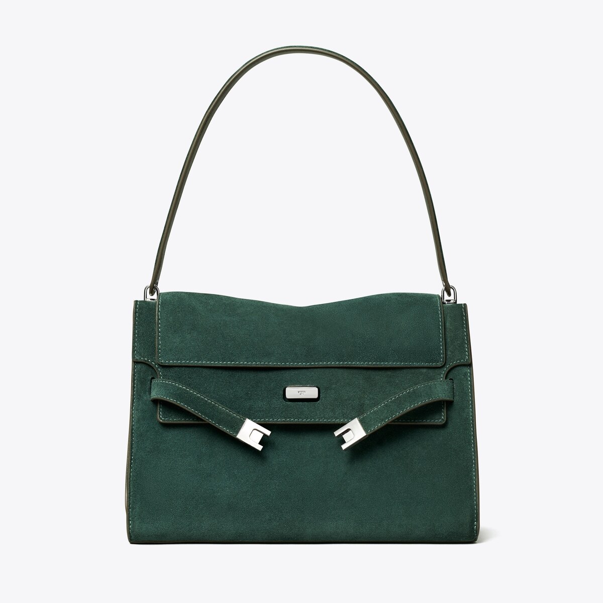 Large Lee Radziwill Suede Shoulder Bag: Women's Handbags