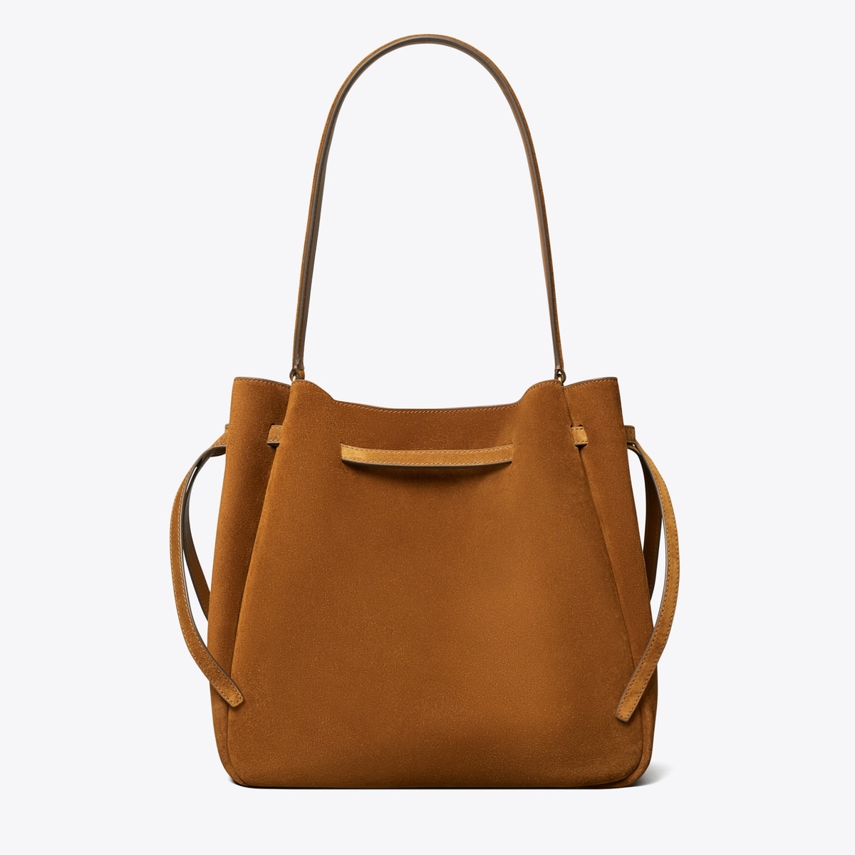 Tory Burch ROMY BUCKET BAG トリーバーチ 未使用品 Large Romy Suede Bucket Bag: Women's Designer Shoulder Bags | Tory