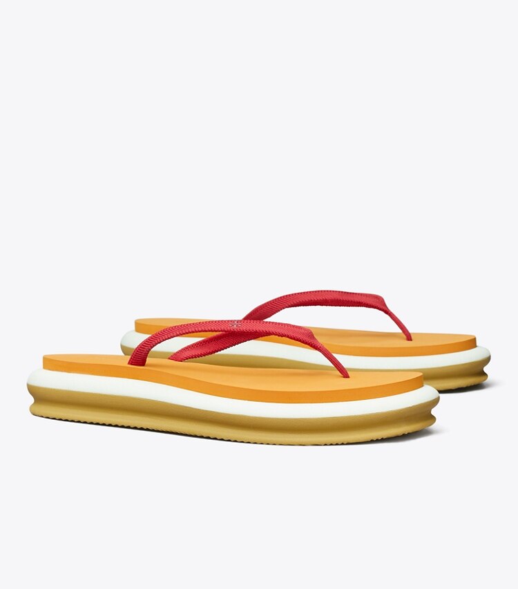 Layered Flip-Flop: Women's Designer Sandals | Tory Burch