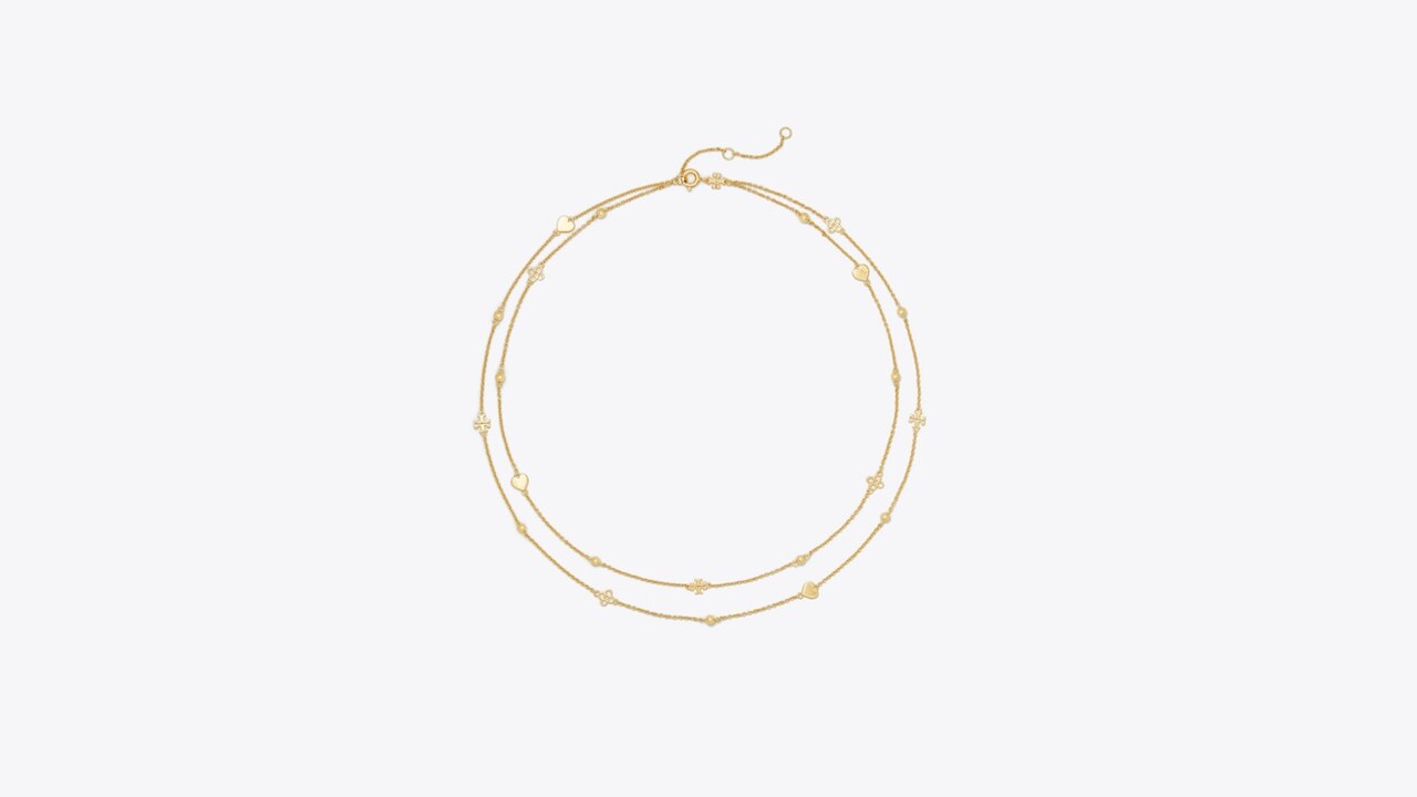 Layered Kira Necklace: Women's Designer Necklaces | Tory Burch