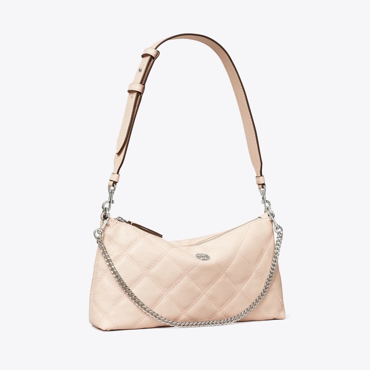 Leather and Chain Shoulder Bag: Women's Designer Shoulder