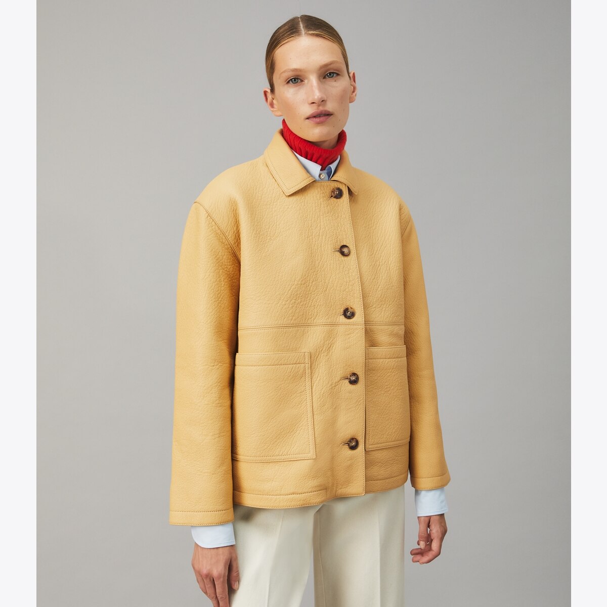 leather-barn-jacket-on-model-