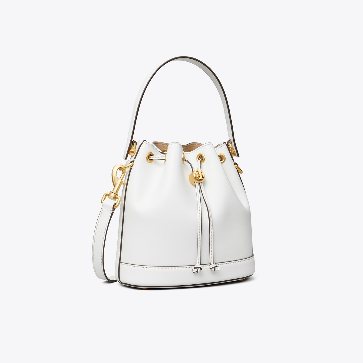 Leather Bucket Bag: Women's Designer Crossbody Bags | Tory Burch