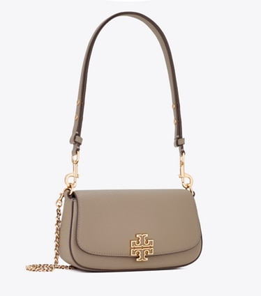Tory Burch designer クロスボディバッグ レザー コンバーチブル クロスボディバッグ in Portobello angle