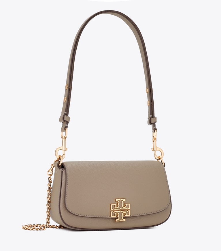 Tory Burch designer クロスボディバッグ レザー コンバーチブル クロスボディバッグ in Portobello angle