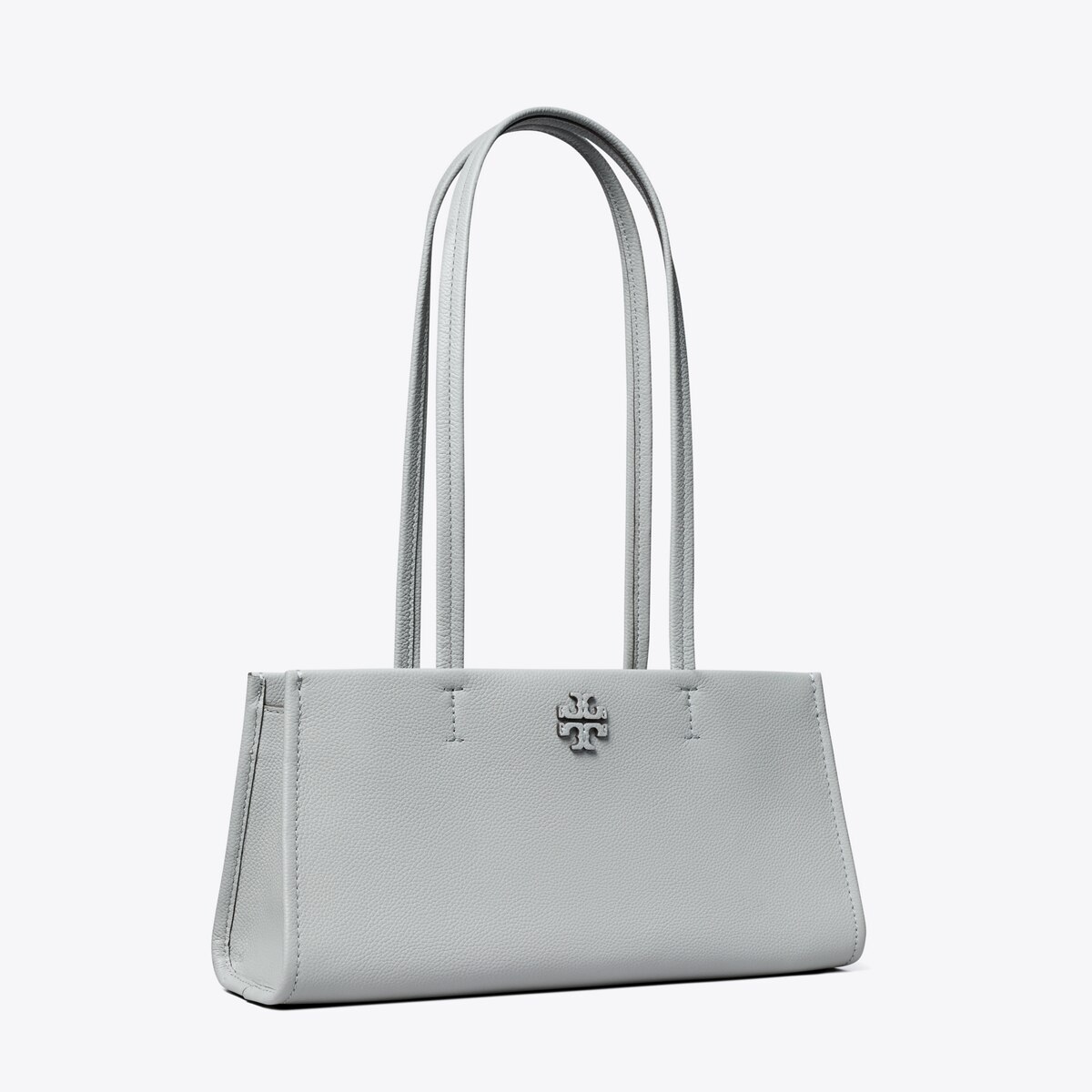 TORY BURCH 2way ボストンバッグ グレー タッセル付き Leather East West Satchel: Women's Designer Satchels | Tory Burch