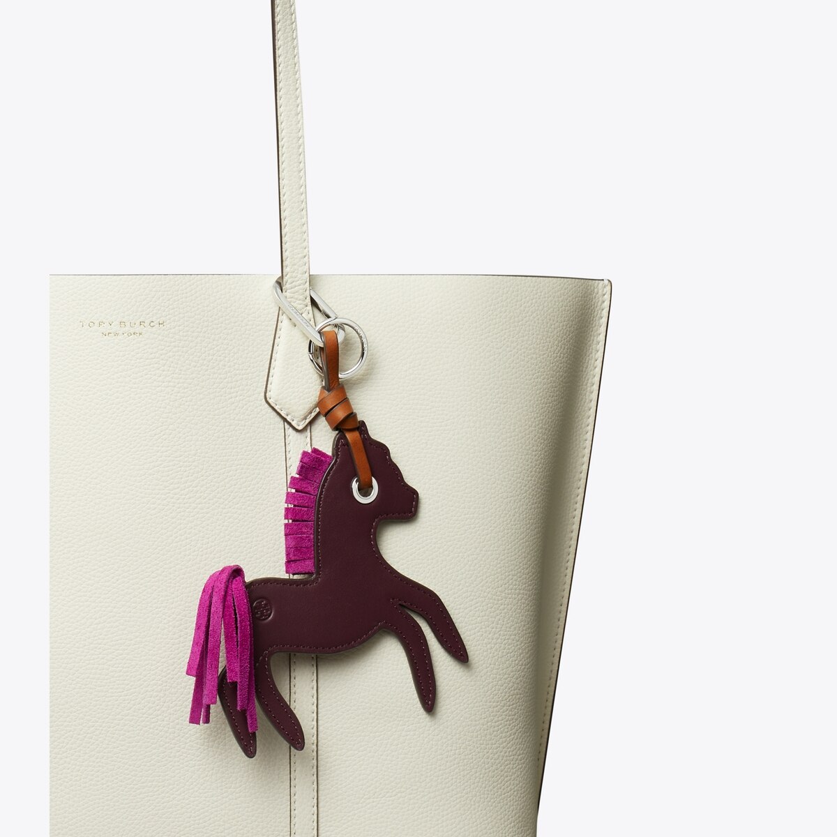 Leather Horse Bag Charm: Women's Designer Bag Charms & Key Rings