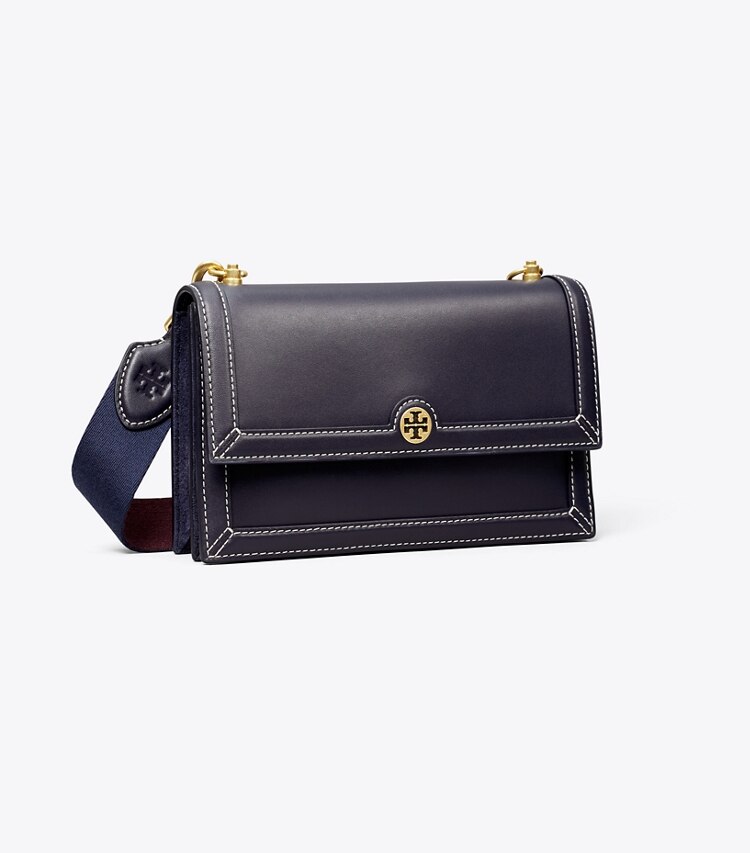 Leather Mini Shoulder Bag: Women's Handbags | Crossbody Bags | Tory ...