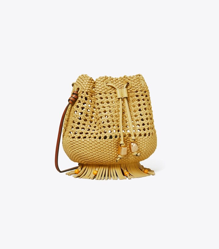 Leather Mushroom Pouch: Women's Designer Crossbody Bags | Tory Burch
