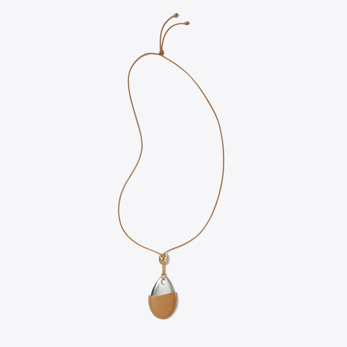 Leather Pendant Necklace: Women's Designer Necklaces | Tory