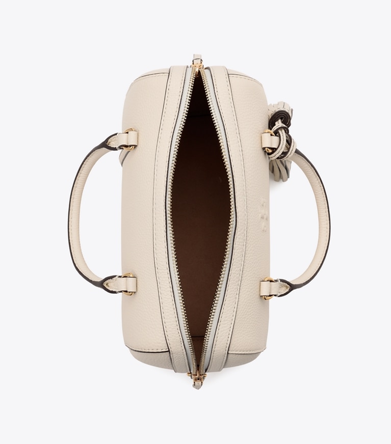 Tory Burch designer サッチェルバッグ レザー サッチェルバッグ in NEW IVORY angle