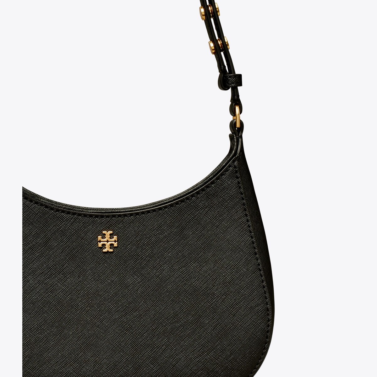 Tory Burch Thea Black Swingpack Shoulder Bag Crossbody Purse