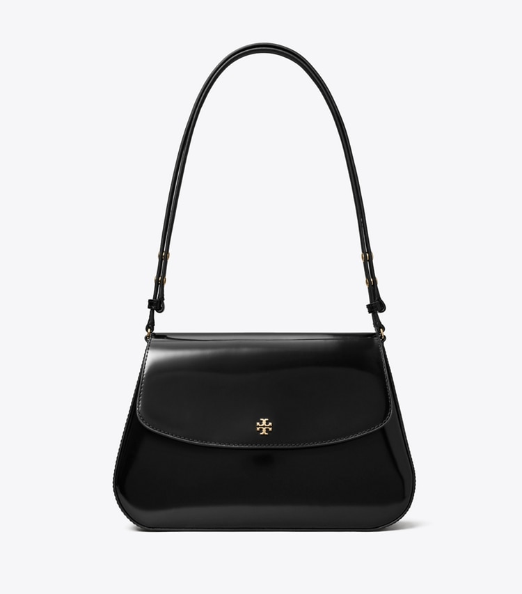 Tory Burch designer crossbody bags Leather Shoulder Bag in Black front