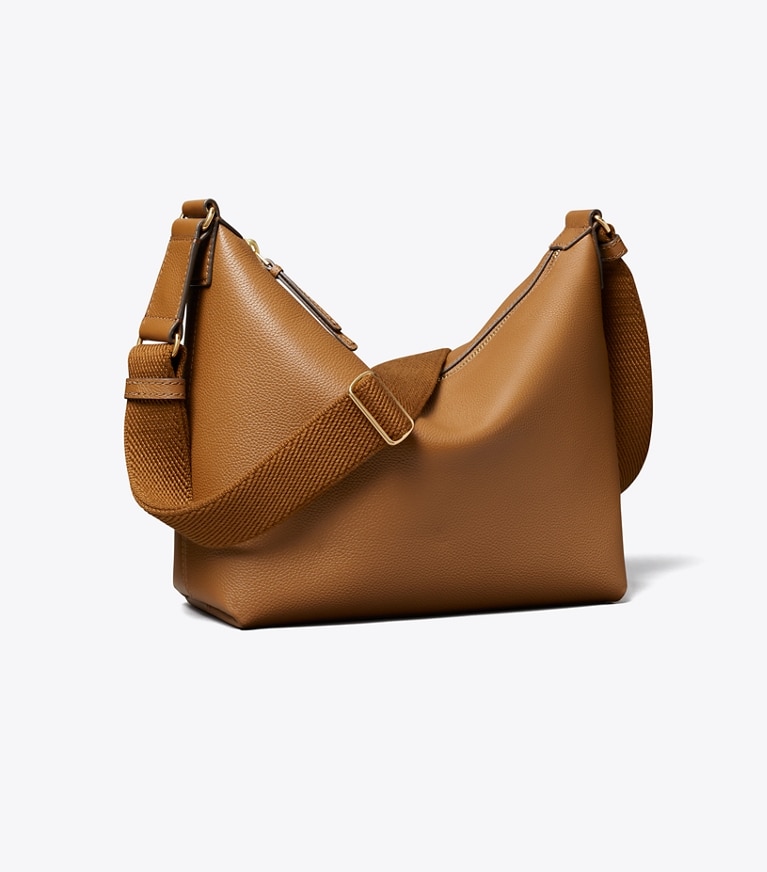 LEATHER SLOUCHY CROSSBODY