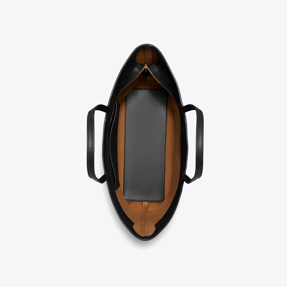 LEATHER TOP ZIP TOTE - thumbnail 5