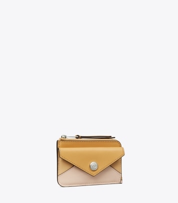 Tory BurchトリーバーチT Monogram Cardholderカードウォレット T Monogram Zip Card Case: Women's Designer Card Cases | Tory