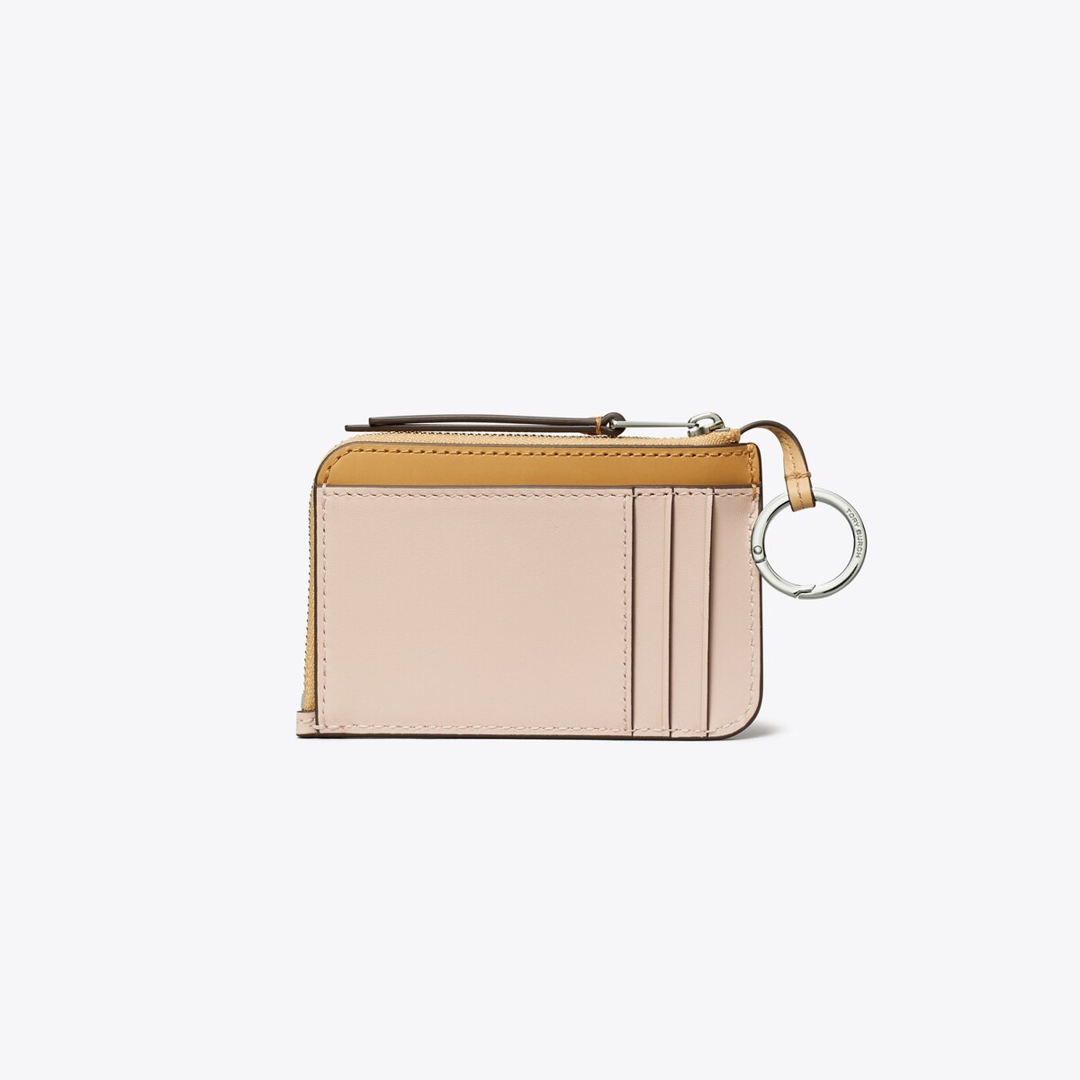 Leather Zip Card Case: Women's Designer Card Cases | Tory Burch