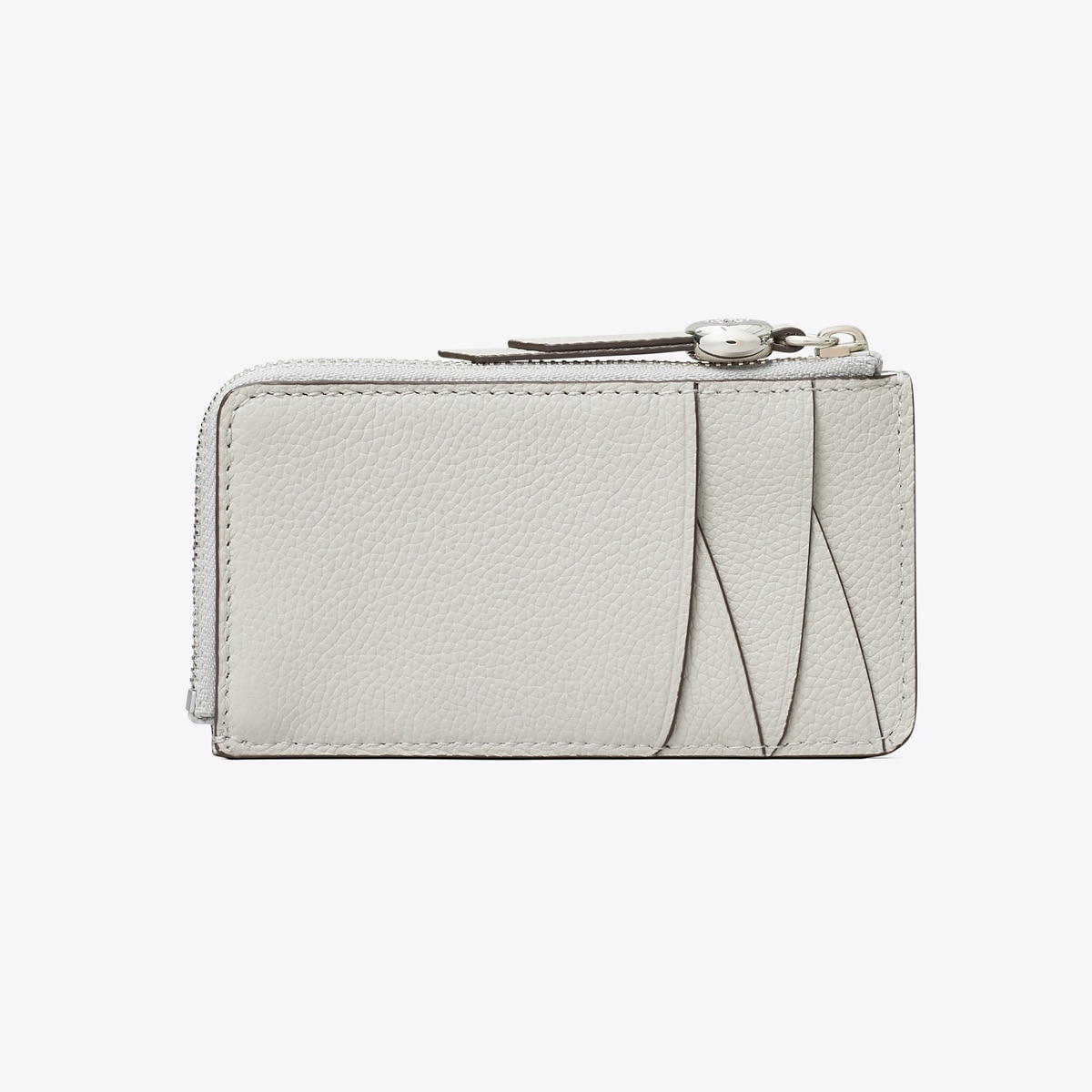 Leather Zip Card Case: Women's Designer Card Cases | Tory Burch
