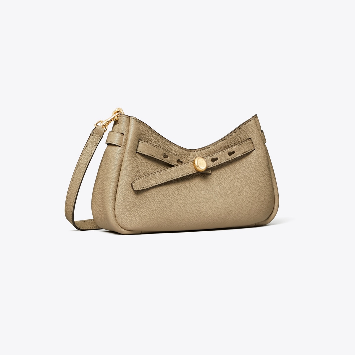Leather Zip Top Crossbody: Women's Designer Crossbody Bags | Tory