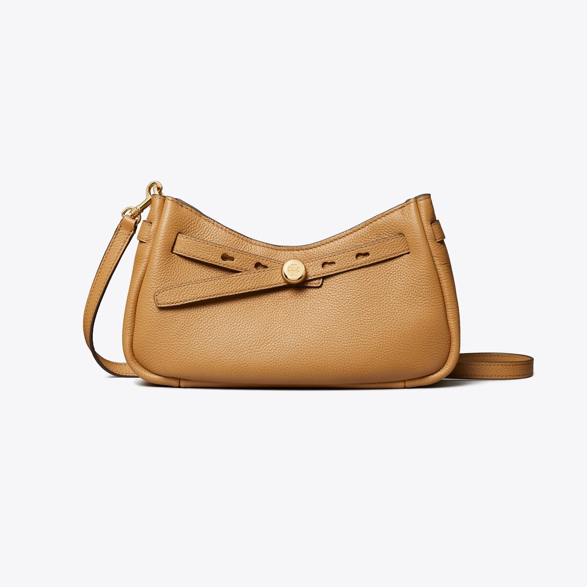 Leather Zip Top Crossbody: Women's Designer Crossbody Bags | Tory