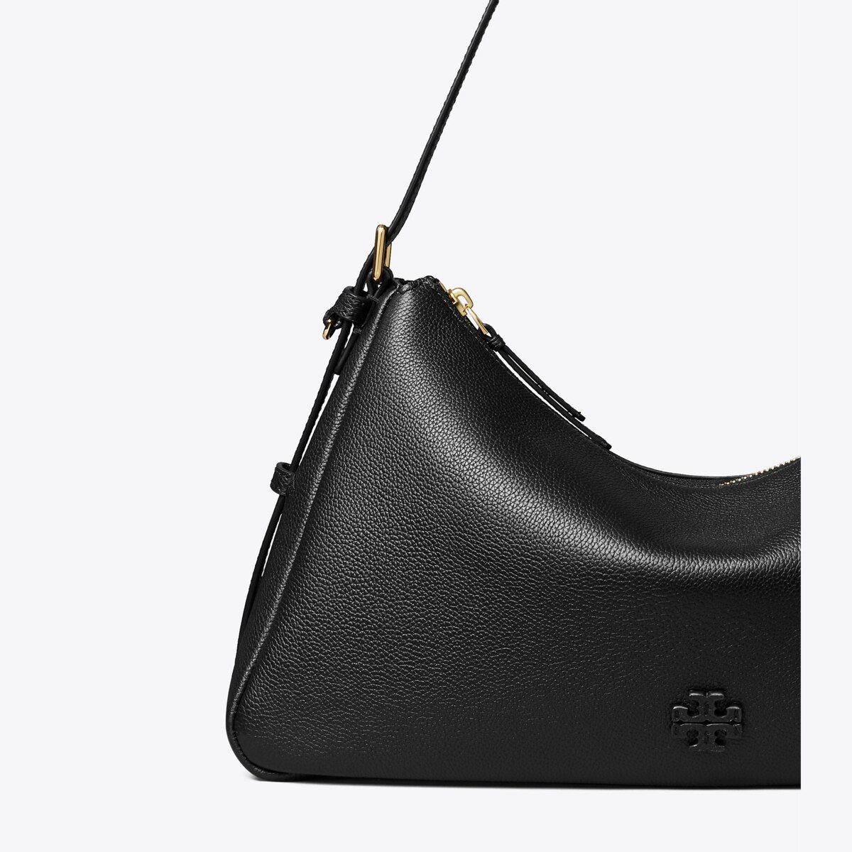 Leather Zip Top Shoulder Bag: Women's Designer Shoulder Bags