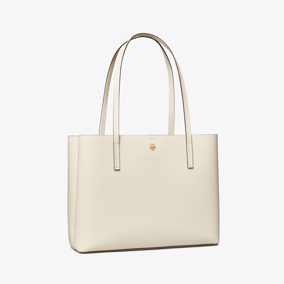 トートバッグ Tory Burch FW25 BORSA IN PELLE (164763 001) leather-zip-tote-angle.