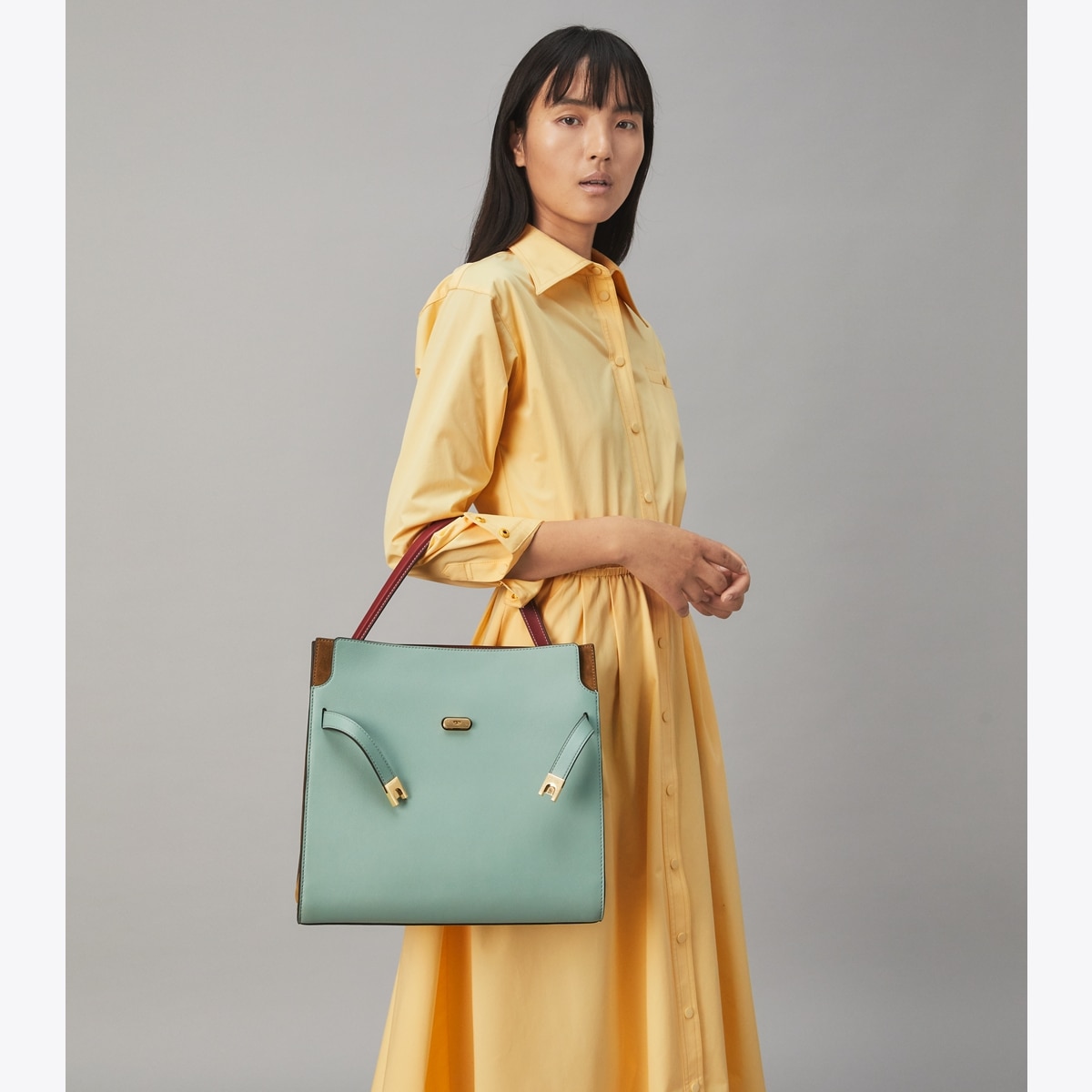 Lee Radziwill Double Bag: Women's Designer Satchels | Tory Burch