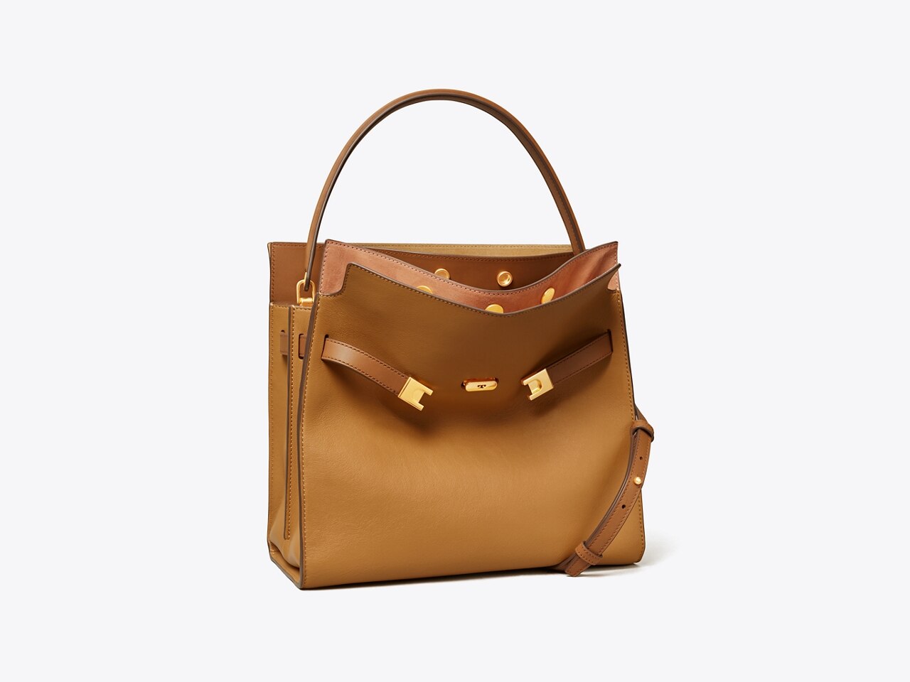 This sub introduced me to the Tory Burch Lee Radziwill bags - got the small  double in Tiramisu and I love it so much! : r/handbags