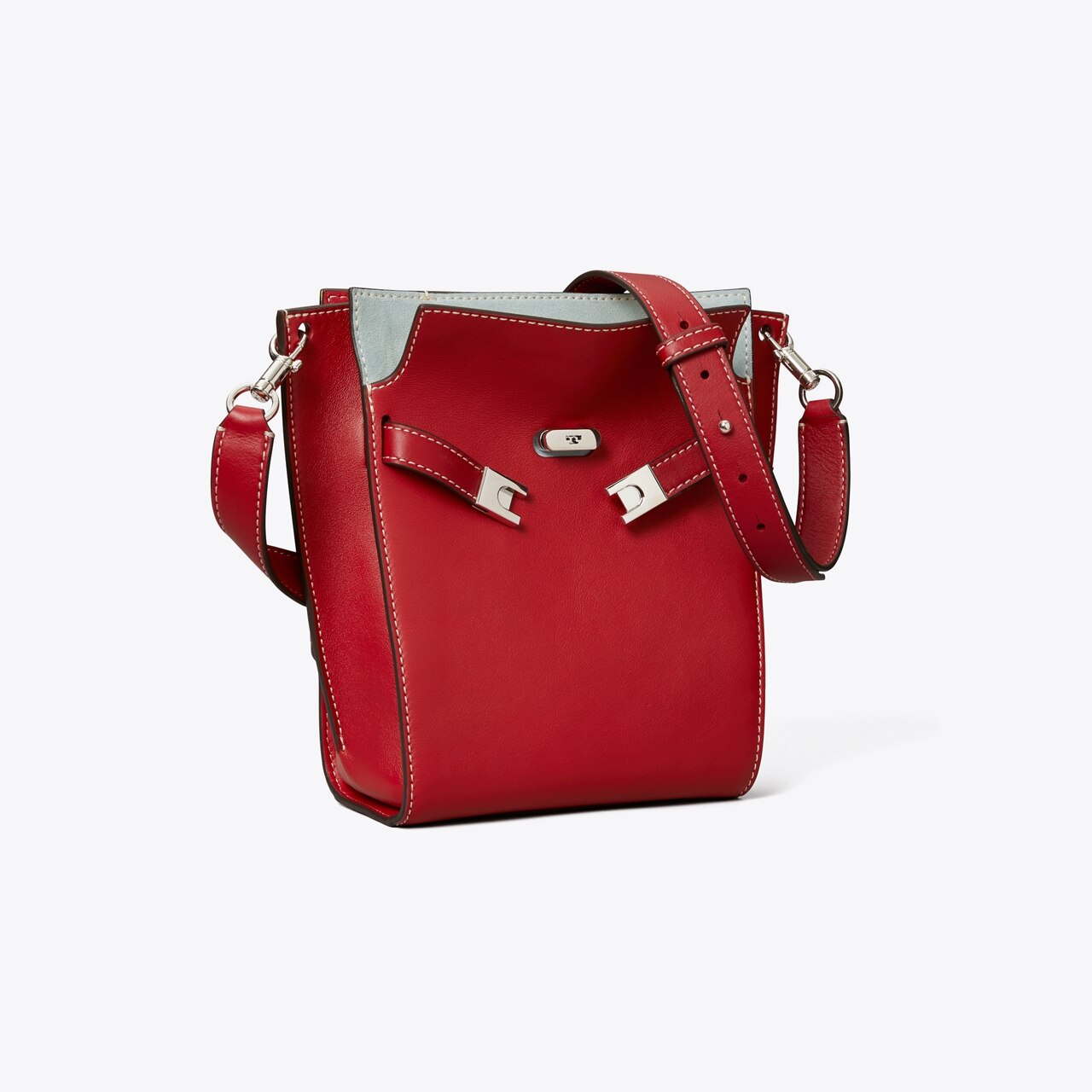 Lee Radziwill Pebbled Double Bucket: Women's Designer Crossbody Bags