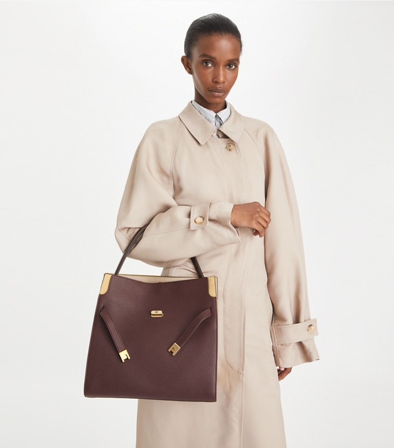 Tory burch lee radziwill satchel sale