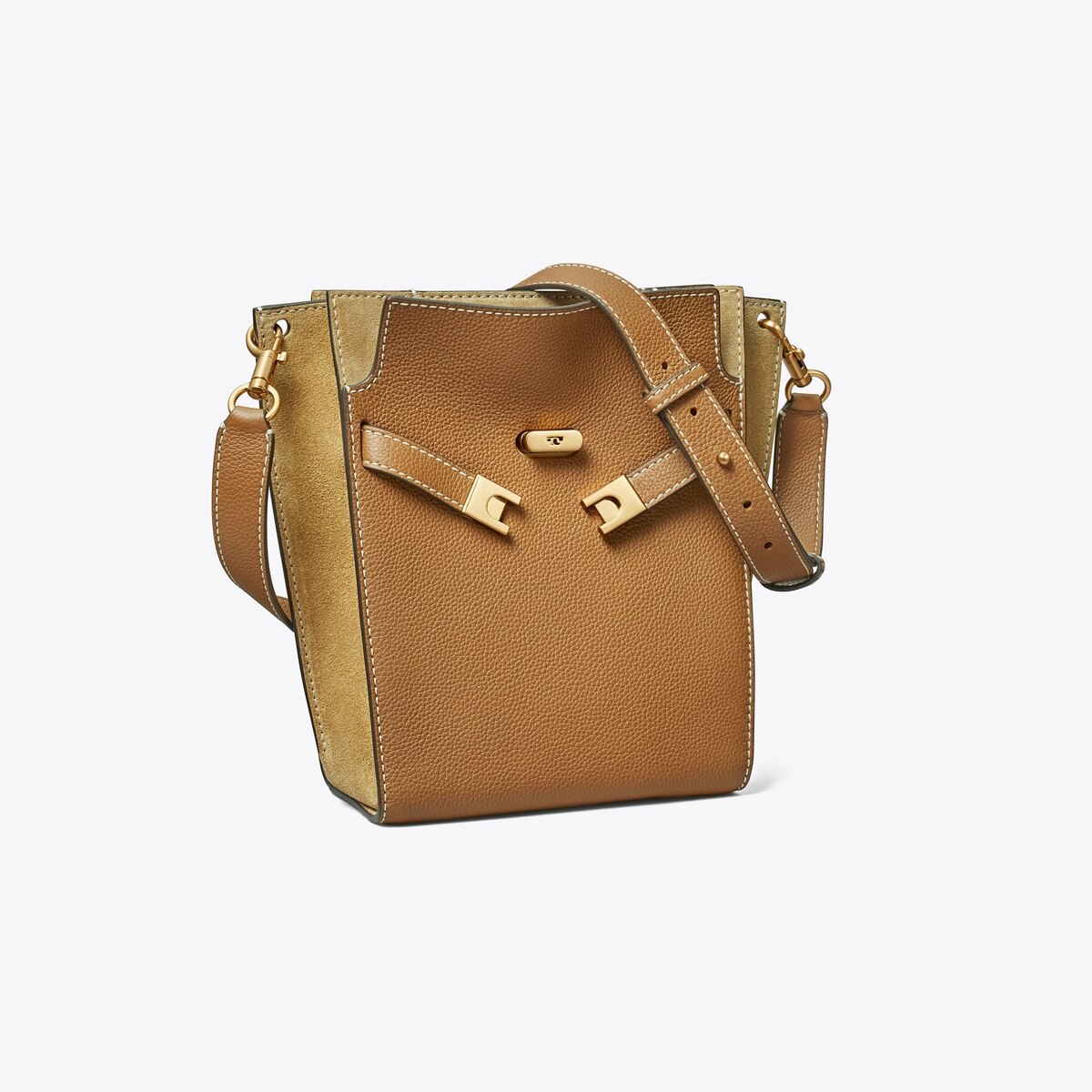 Lee Radziwill Pebbled Double Bucket: Women's Handbags | Crossbody Bags ...