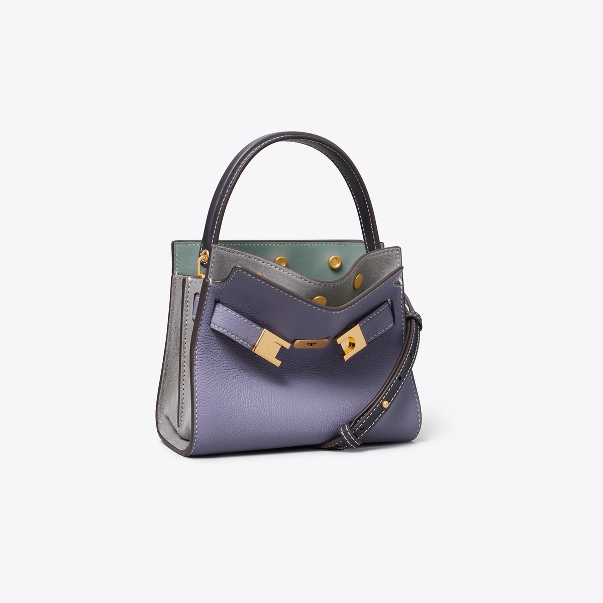 Lee Radziwill Pebbled Petite Double Bag: Women's Handbags | Satchels ...