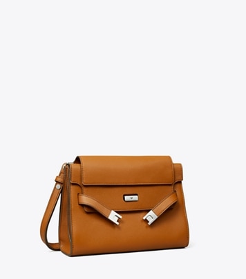 ショルダーバッグ・ポシェット Tory Burch \"LEE RADZIWILL SUEDE LARGE\" SHOULDER BAG large-lee-radziwill-suede-
