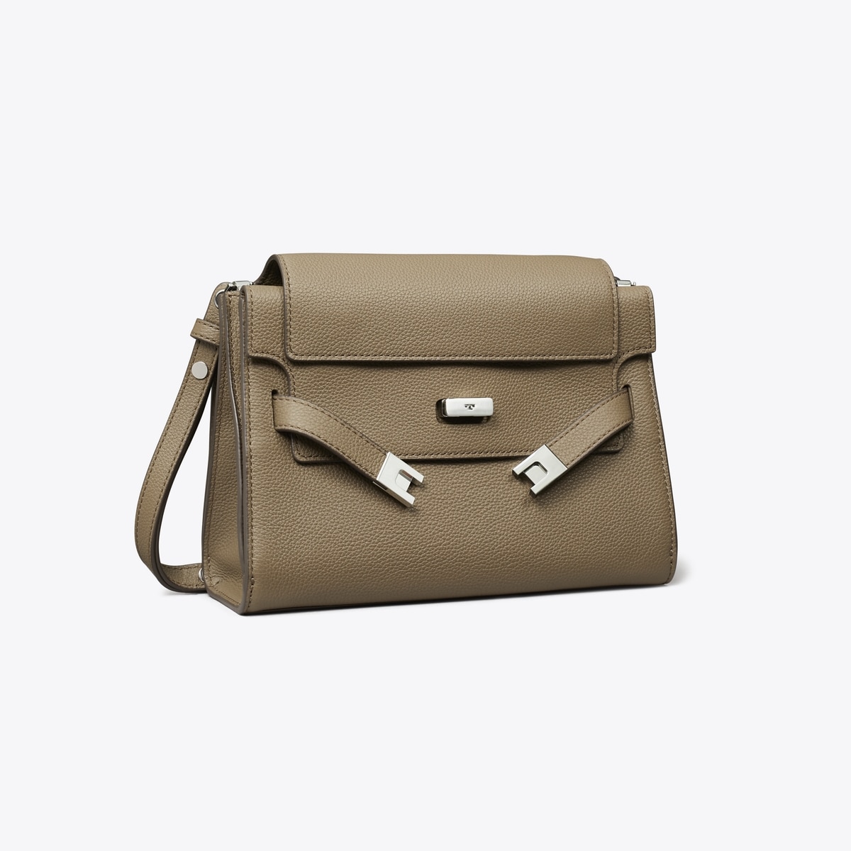 【美品】 トリーバーチ ショルダーバッグ TORY BURCH トリーバーチ バッグ ぺブルレザー スモール