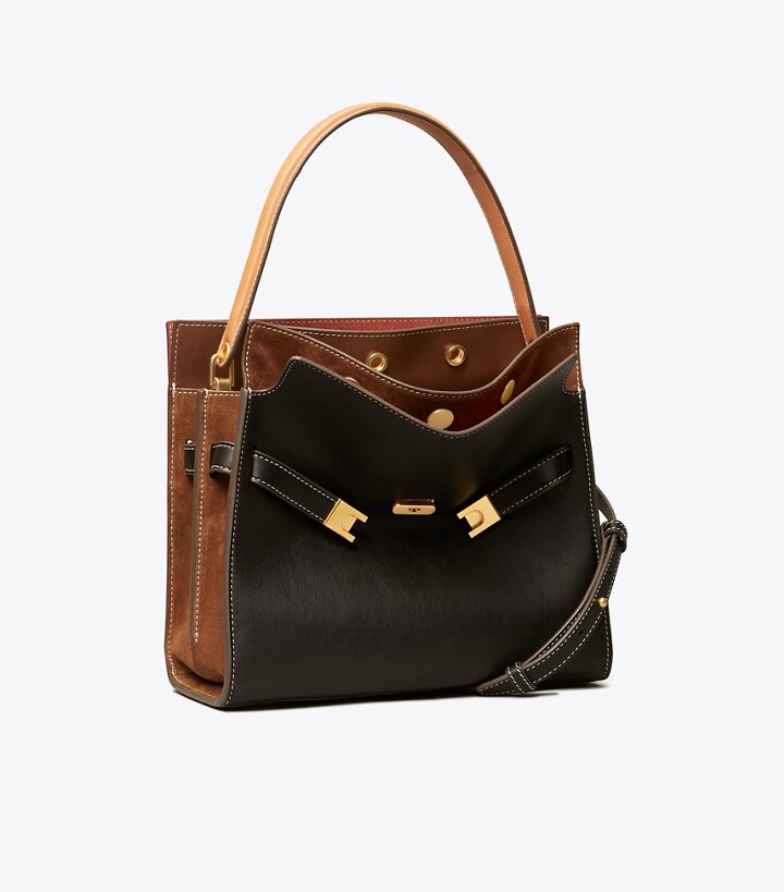 lee radziwill small leather satchel