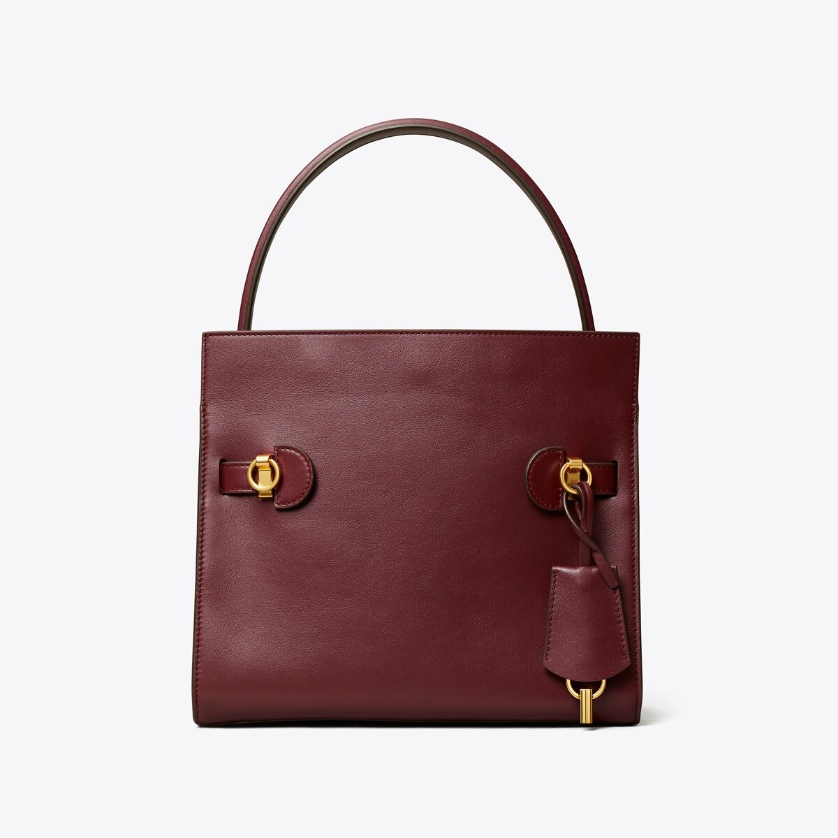 【関税&送料込】Tory Burch Caramel Leather Lee Radziwill Han Lee Radziwill Bag: Women's Designer Satchels | Tory Burch