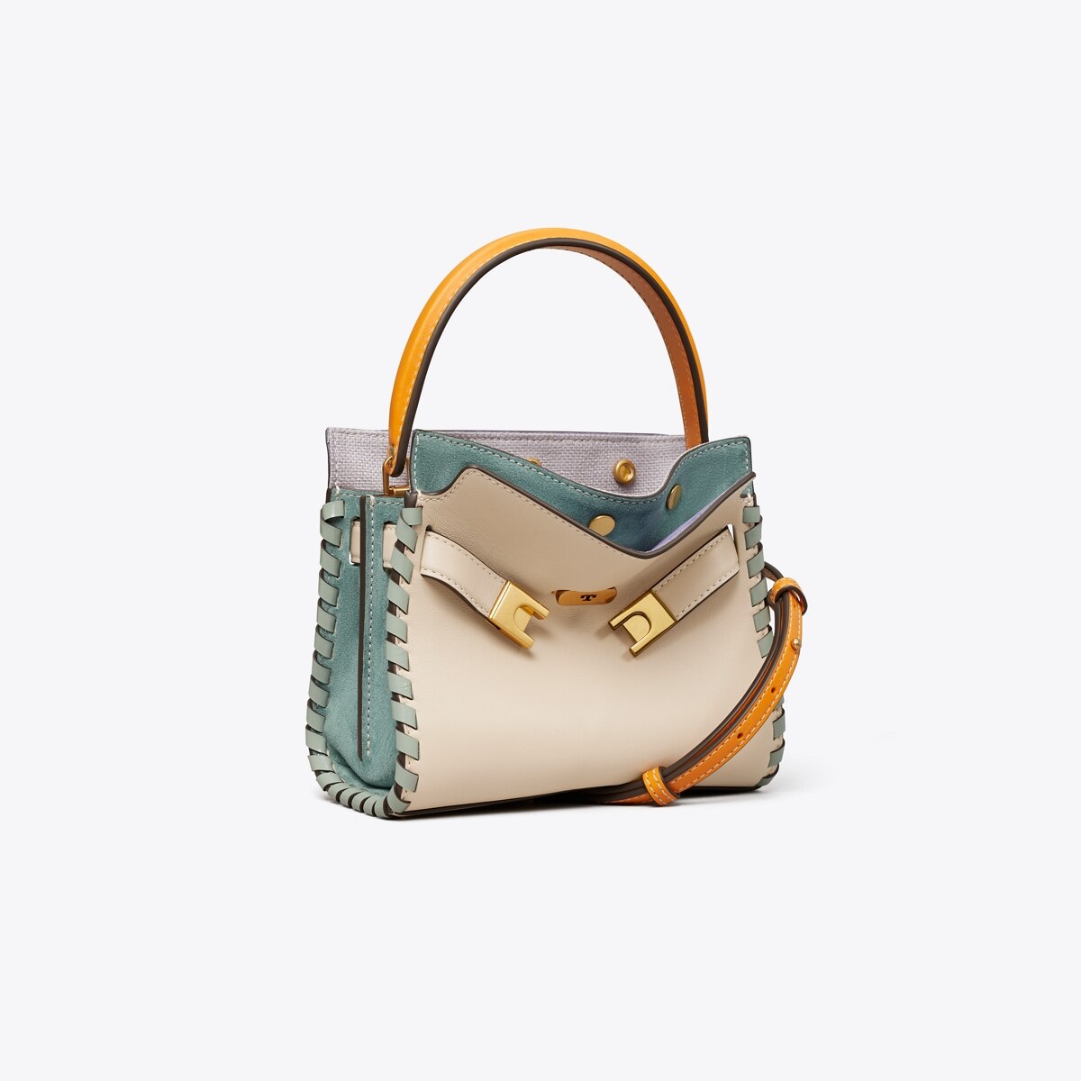 Lee Radziwill Whipstitch Petite Double Bag: Women's Handbags | Satchels | Tory  Burch EU