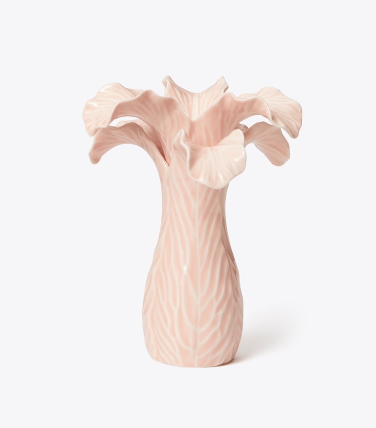 Tory Burch designer tabletop & drinkware Lettuce Ware Candlestick, Set of 2 in Pink angle