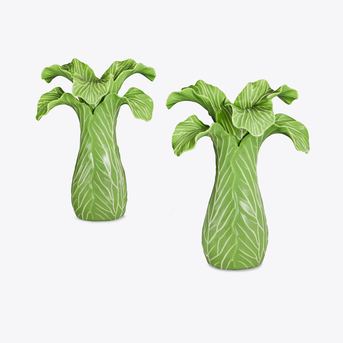 Tory Burch Lettuce Ware Candlestick, Set of 2
