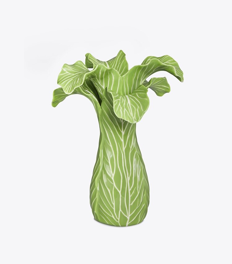 Tory Burch designer geschirr & gläser Lettuce Ware Kerzenhalter, 2er-Set in Green front