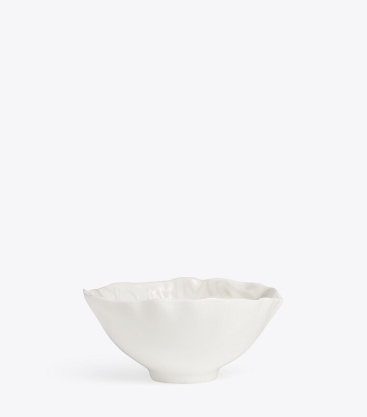 Tory Burch designer tabletop & drinkware Lettuce Ware Soup Bowl, Set of 4 in White front