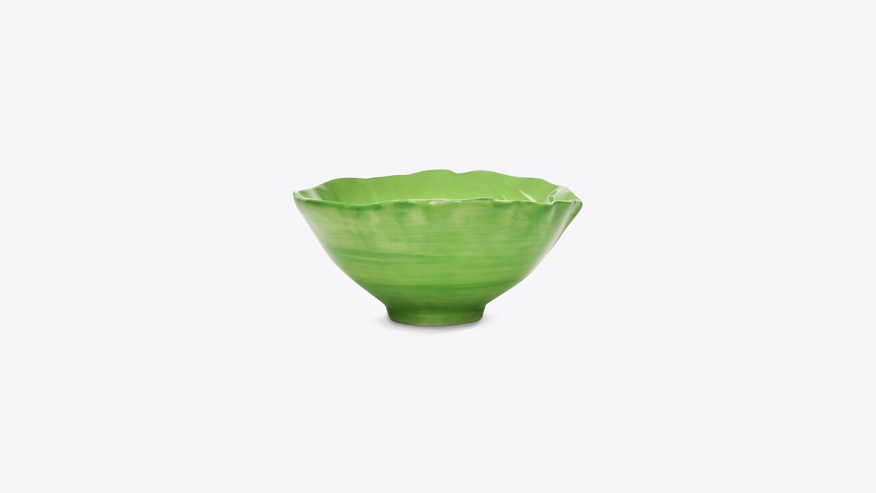 Lettuce Ware Cup & Saucer, Set of 2: Women's Designer Tabletop & Drinkware