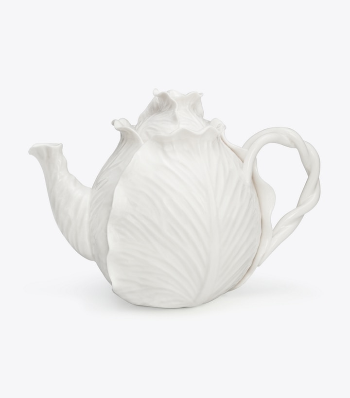 Lettuce Ware Teapot: Women's Designer Tabletop & Drinkware | Tory Burch