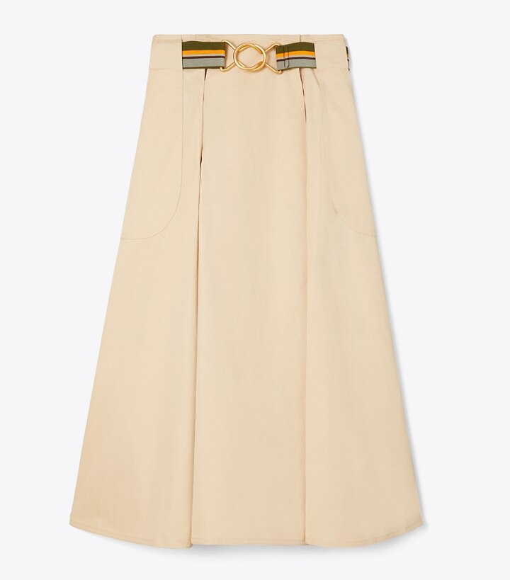 Lightweight Pleated Skirt: Women's Designer Bottoms | Tory Burch